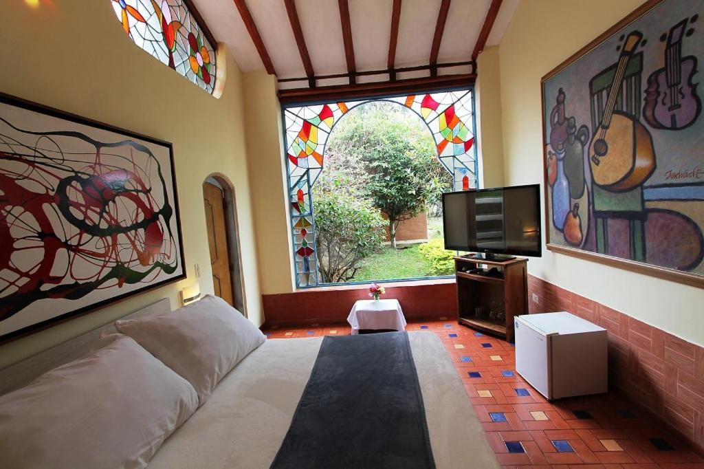 Suites Arcoiris Villa de Leyva Bagian luar foto