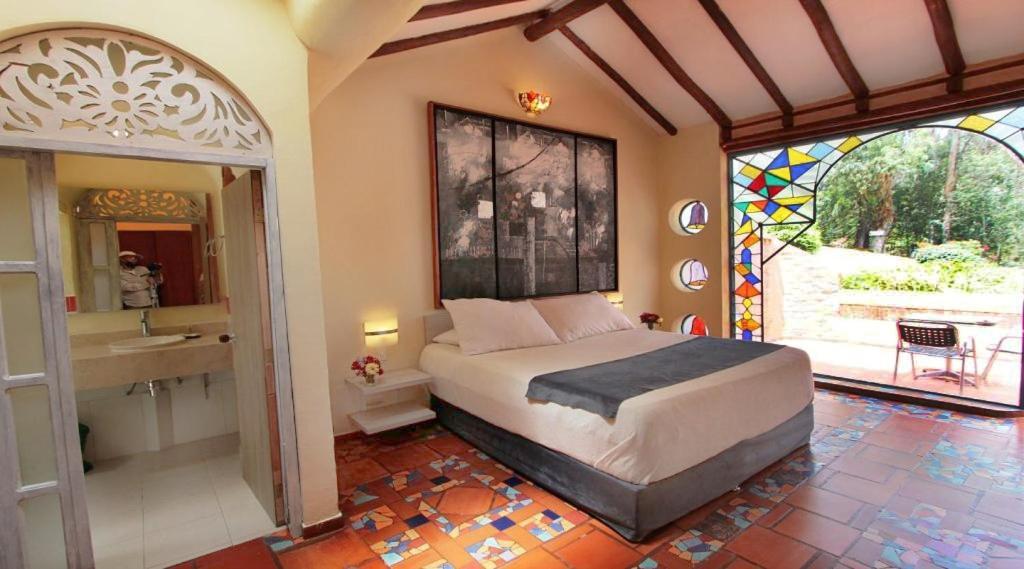Suites Arcoiris Villa de Leyva Bagian luar foto
