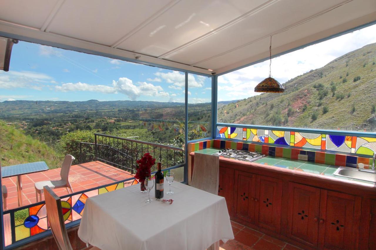 Suites Arcoiris Villa de Leyva Bagian luar foto