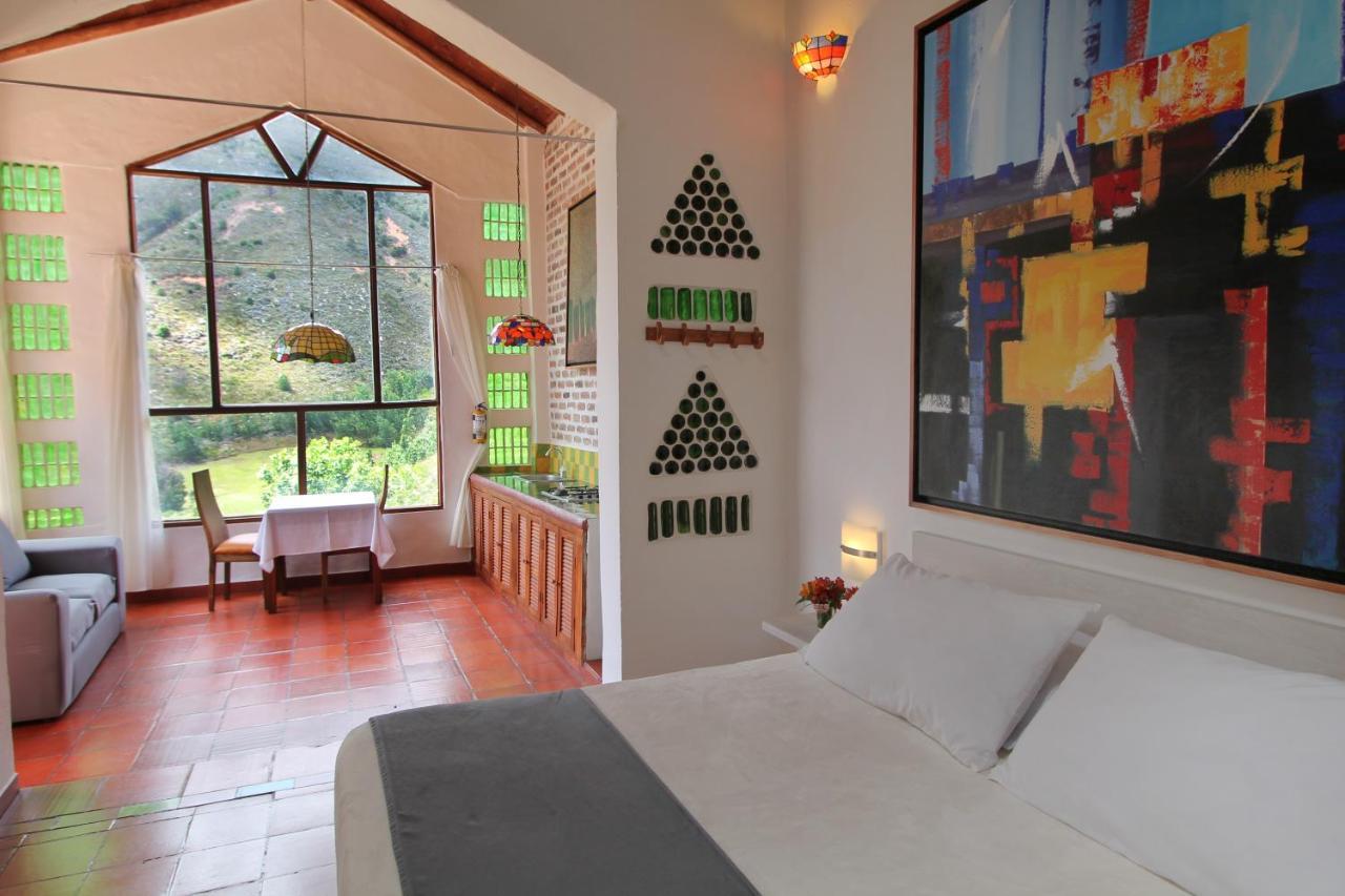 Suites Arcoiris Villa de Leyva Bagian luar foto