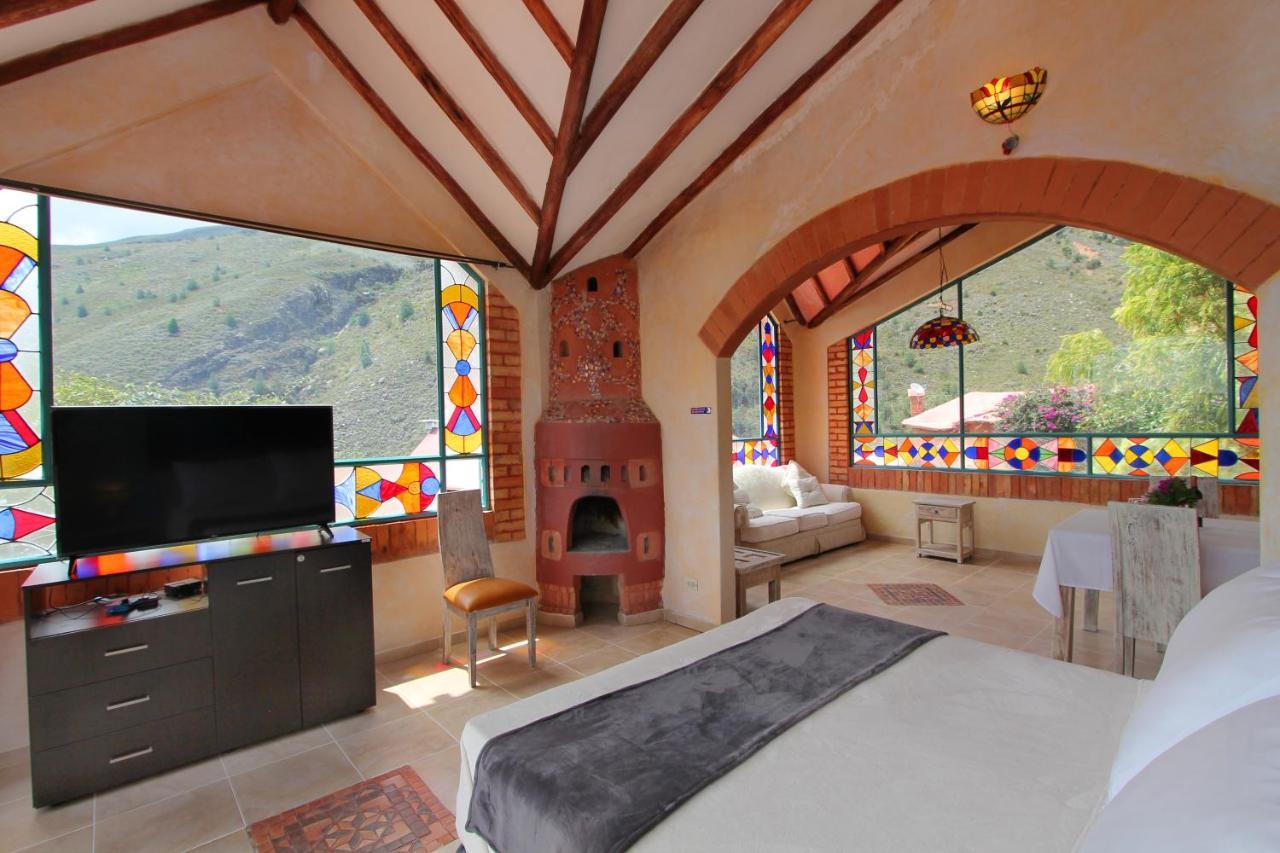 Suites Arcoiris Villa de Leyva Bagian luar foto